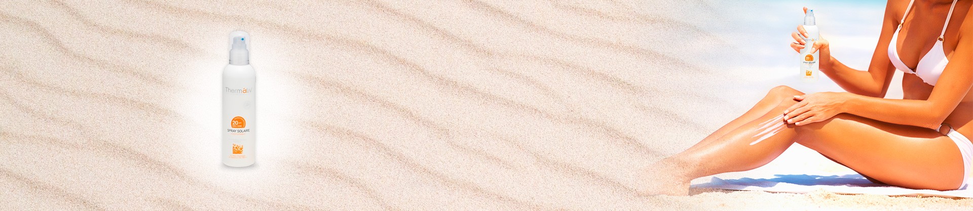 Spray solaire SPF20